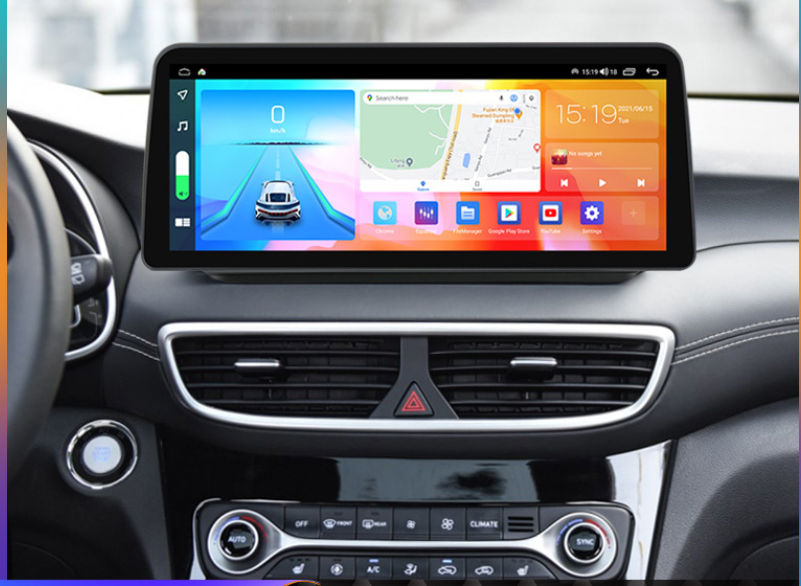 High-brightness IPS TFT display for EVs