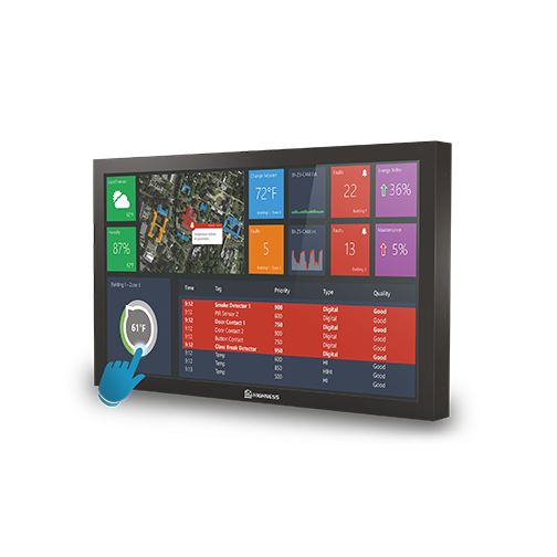 Roktech customzied touchscreen industrial displays