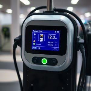 TFT LCD display for EV charger, providing clear and vibrant visuals.