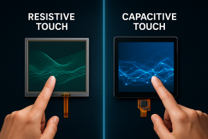 TFT LCD Displays: Resistive TFT or capacitive TFT