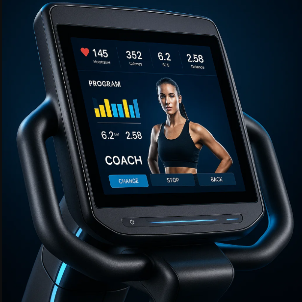 Industrial TFT LCD Display for Smart Fitness Equipment | Sunlight-Readable IPS Touchscreen Supplier