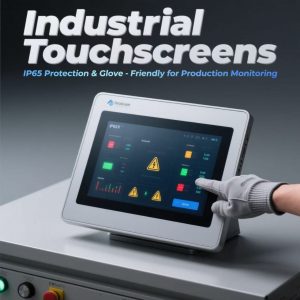 Conquer Industrial Challenges: Remarkable IP65 Touchscreens with Glove-Friendly Monitoring