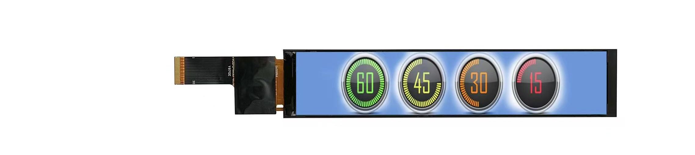 A medical strip display applied to infusion pumps