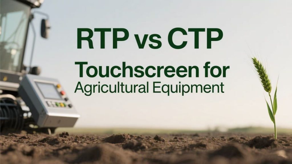 Choosing RTP vs CTP Touchscreen for agriculture equipment