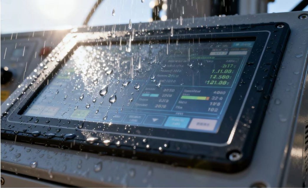 Sunlight Readable TFT Display waterproof touch interface