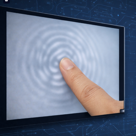 TFT LCD water ripple effect visible