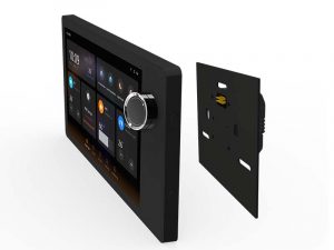 8-inch industrial control panel with touch display for automation systems