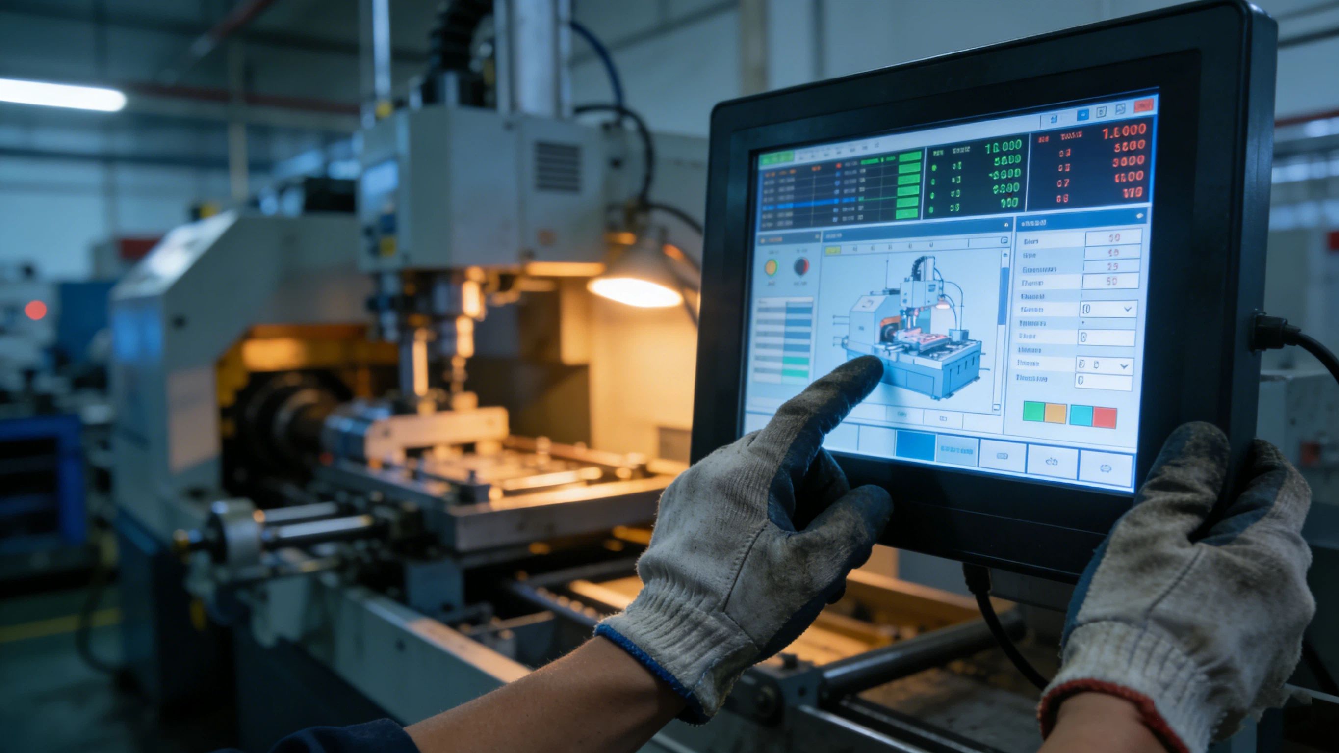 What is an Industrial Touch Display? Definition & Applications in PLC, SCADA, Industrial PC