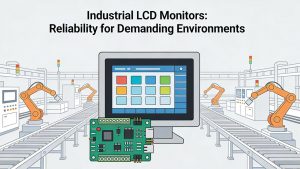 Explore how Industrial LCD Monitors and custom solutions enhance performance in specialized equipment.