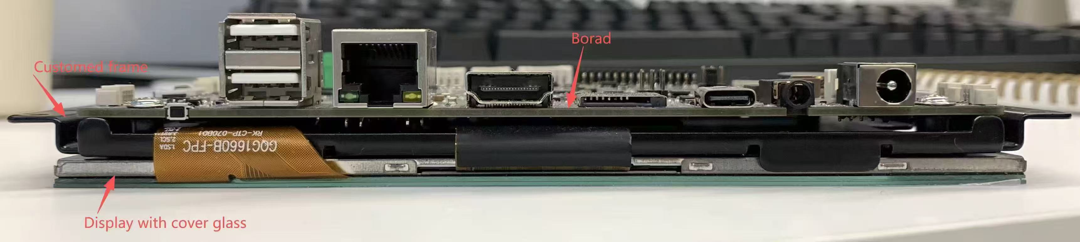 High-performance embedded devices often go one step further by using a single-board computer (SBC) that runs Linux or Android and drives the LCD directly.