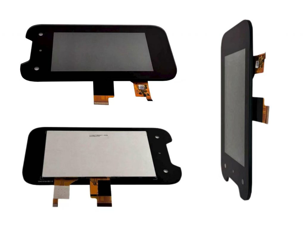 A typical display screen structure can be simplified as: Cover Glass → Adhesive Bonding Layer → Touch Sensor Glass →Adhesive Bonding Layer → TFT LCD → Backlight